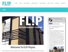 Tablet Screenshot of flipphysio.com